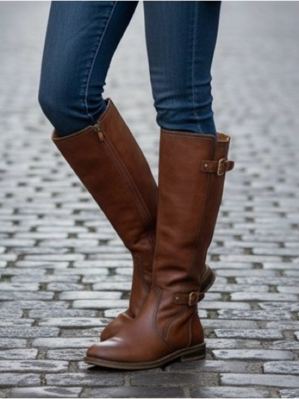 Pikolinos Cognac Leather Tall Riding Boots Size 39 (8.5) Excellent condition - Picture 2 of 9